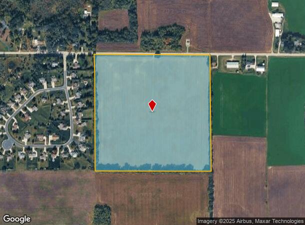 Rusco Dr, West Bend, WI Parcel Map