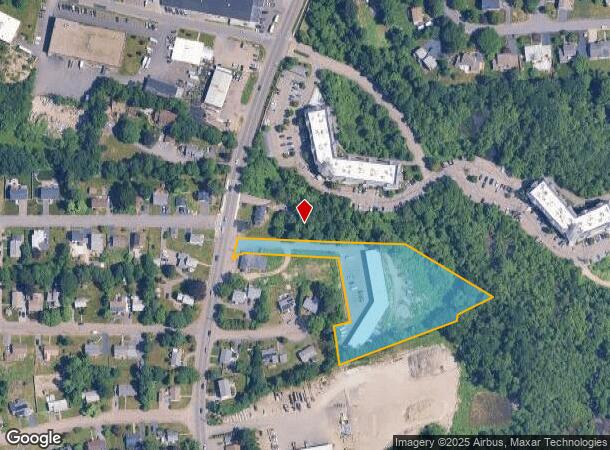  907 North St, Randolph, MA Parcel Map