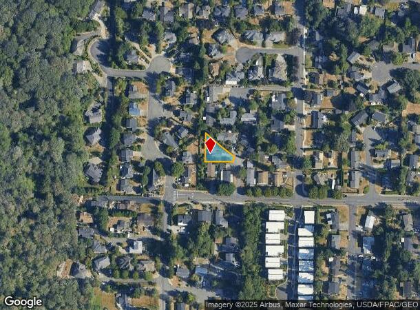  11727 93Rd Ave Ne, Kirkland, WA Parcel Map