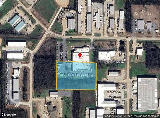  4100 Viking Dr, Bossier City, LA Parcel Map