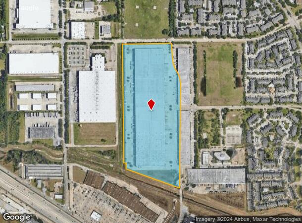  7909 Northcourt Rd, Houston, TX Parcel Map