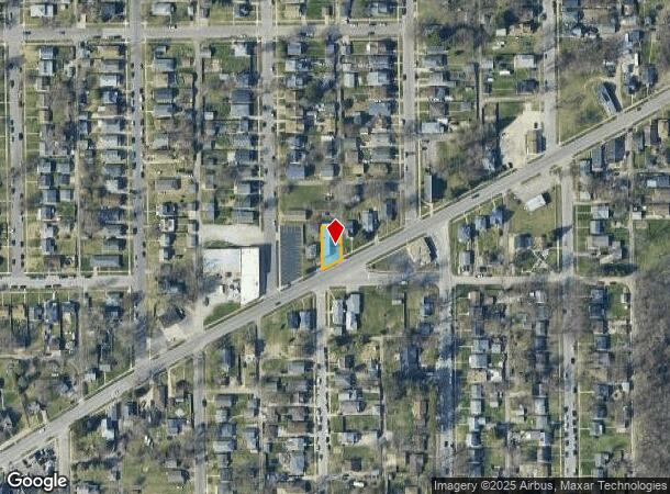  1839 Prairie Ave, South Bend, IN Parcel Map