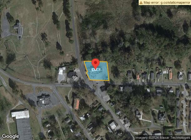  601 Bankhead Blvd, Talladega, AL Parcel Map