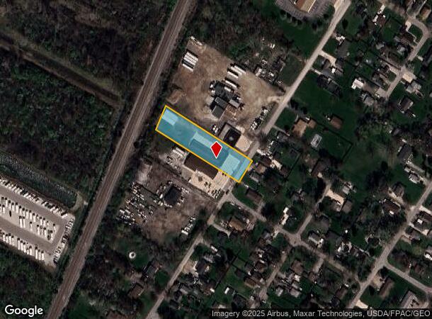 1112 Union St, Monroe, MI Parcel Map