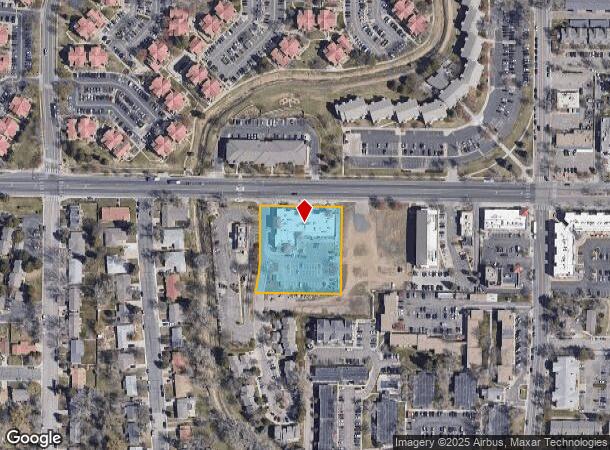  1501 W Elizabeth St, Fort Collins, CO Parcel Map