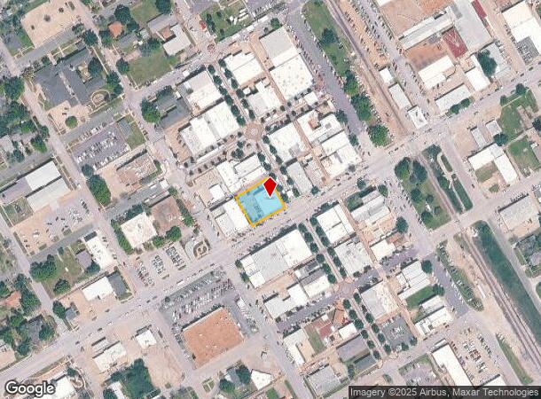  200 W Ennis Ave, Ennis, TX Parcel Map