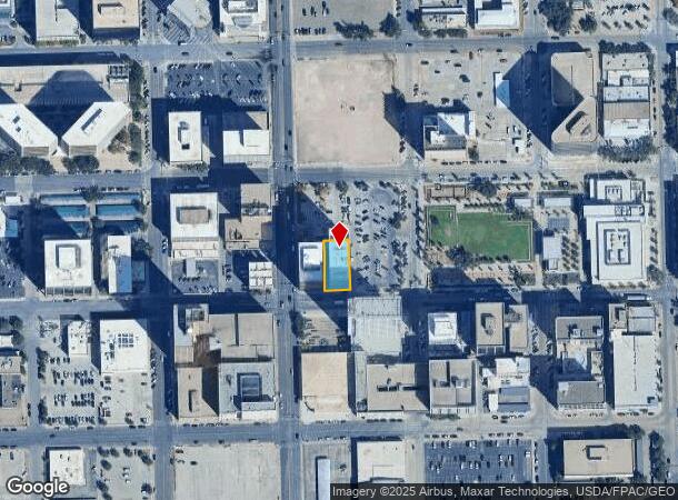 306 W Wall St, Midland, TX Parcel Map