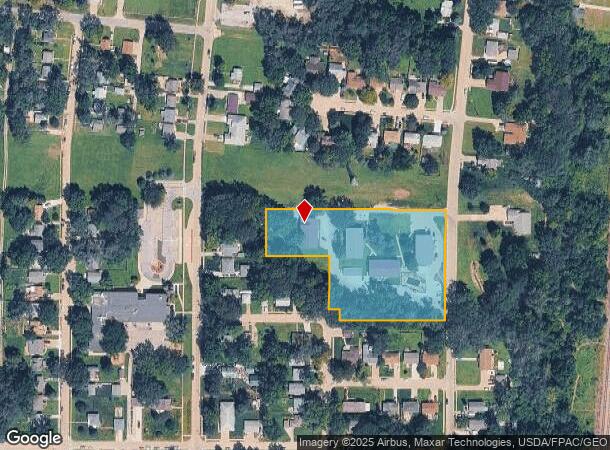 1320 Warren St, Bellevue, NE Parcel Map