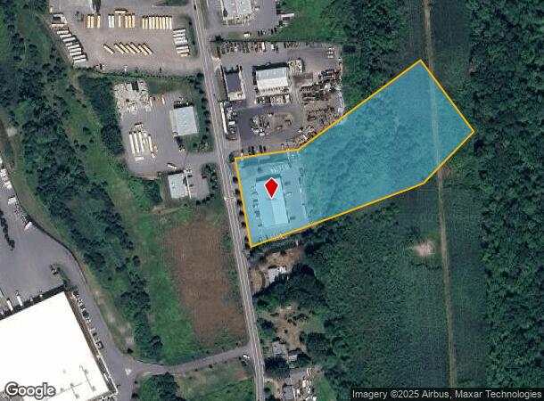 571 Elm St, Bridgewater, MA Parcel Map