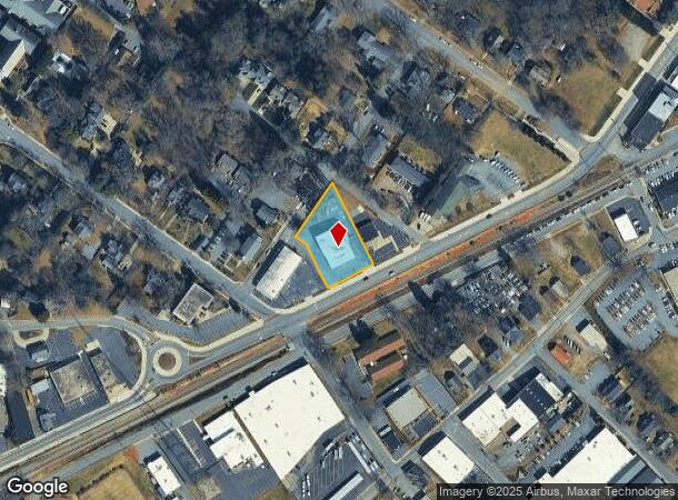  389 Main Ave Ne, Hickory, NC Parcel Map