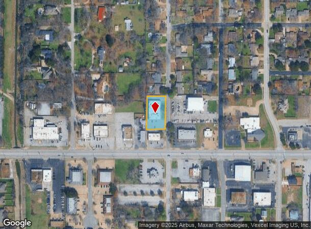 1315 Brookside Dr, Hurst, TX Parcel Map