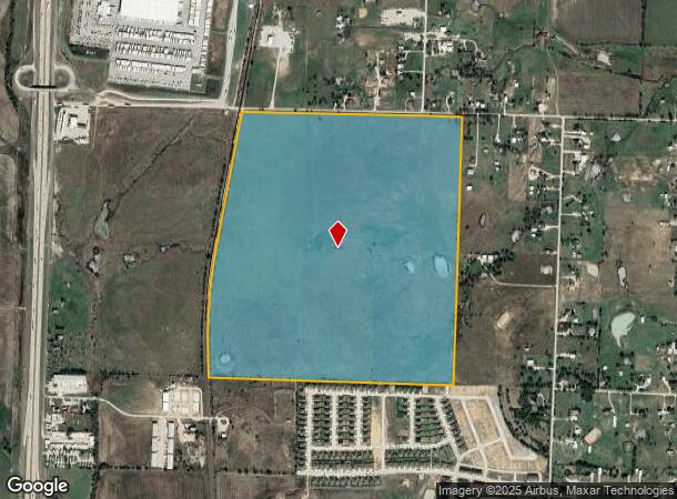  Lois Rd E, Sanger, TX Parcel Map