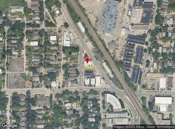  1917 Asbury Ave, Evanston, IL Parcel Map