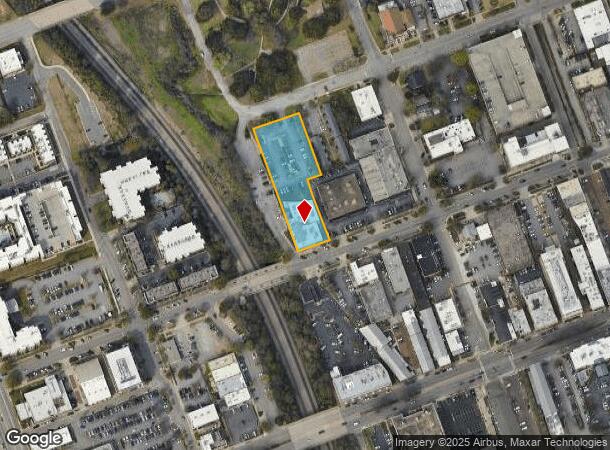  701 Lady St, Columbia, SC Parcel Map