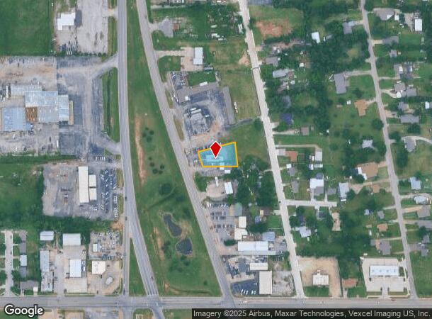  2840 N Shields Blvd, Moore, OK Parcel Map