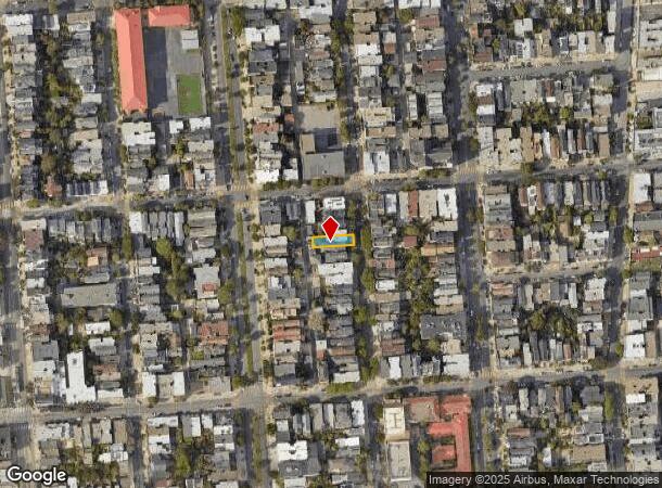  208 Fair Oaks St, San Francisco, CA Parcel Map