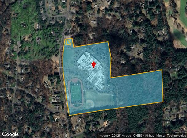 510 W Avon Rd, Avon, CT Parcel Map