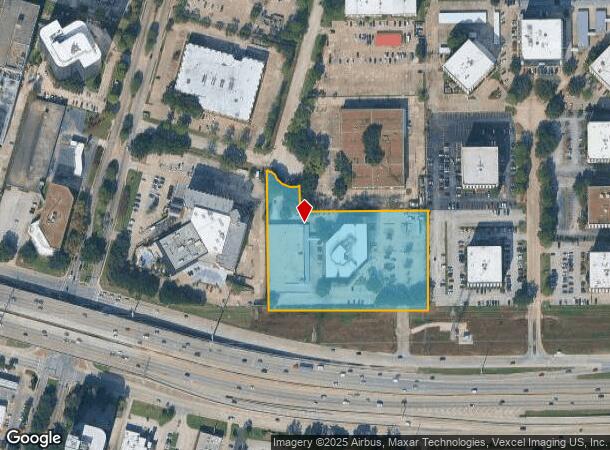  411 N Sam Houston Pkwy E, Houston, TX Parcel Map