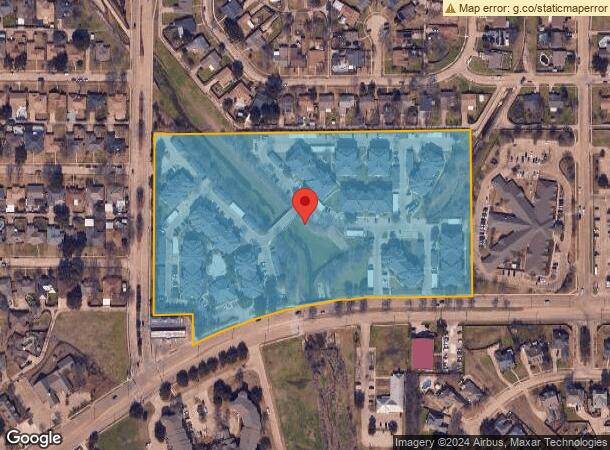  645 N Town East Blvd, Mesquite, TX Parcel Map