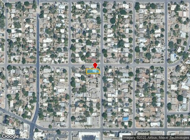  245 Solano Dr Ne, Albuquerque, NM Parcel Map