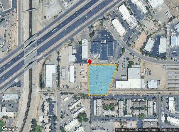  3810 Bogan Ave Ne, Albuquerque, NM Parcel Map