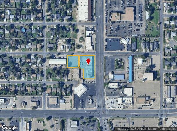 4802 Avenue Q, Lubbock, TX Parcel Map