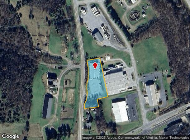 6040 Northfork Rd, Elliston, VA Parcel Map