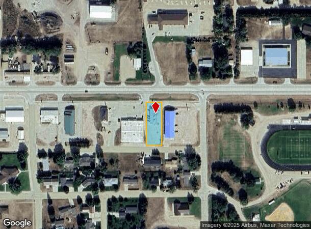  1110 E 4Th St, Ainsworth, NE Parcel Map