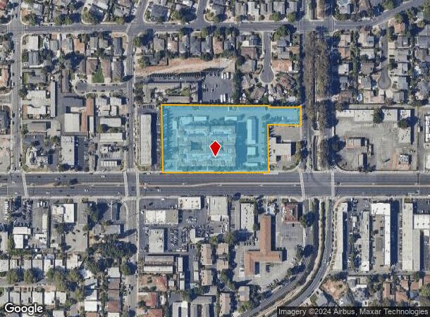  3229 El Camino Real, Santa Clara, CA Parcel Map