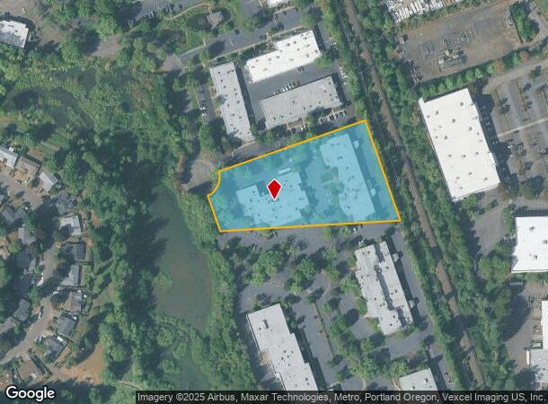 10300 Sw Nimbus Ave, Portland, OR Parcel Map