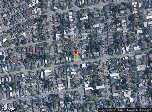 1745 Cedar St, Berkeley, CA Parcel Map