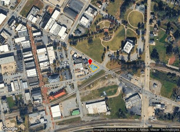  214 E Poinsett St, Greer, SC Parcel Map