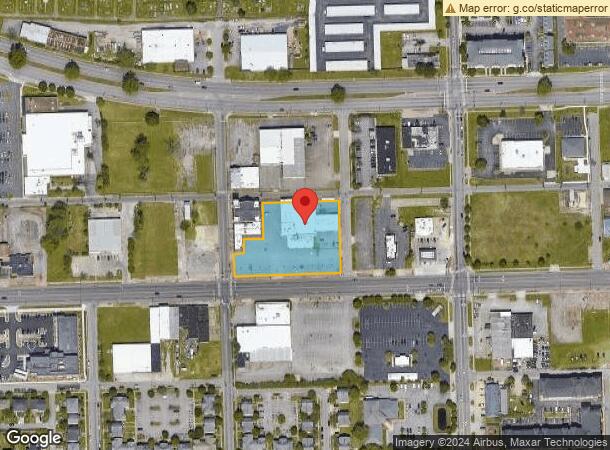  1300 High St, Portsmouth, VA Parcel Map