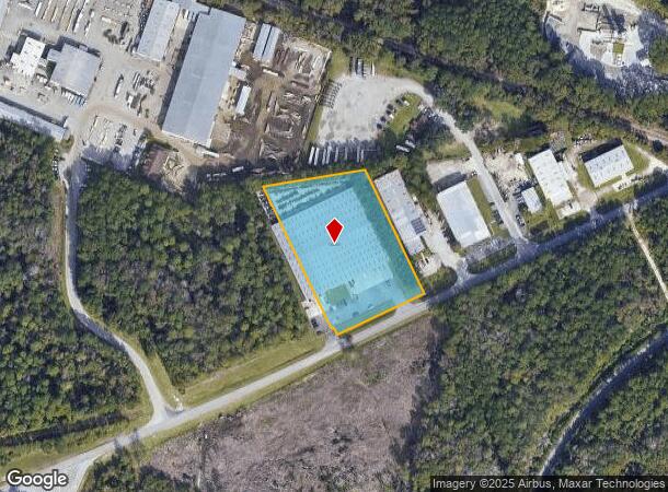 260 Pine Barren Rd, Pooler, GA Parcel Map