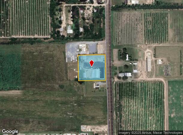  1015 S Fm, Weslaco, TX Parcel Map