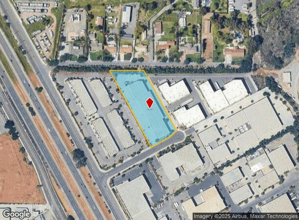 9106 Pulsar Ct, Corona, CA Parcel Map