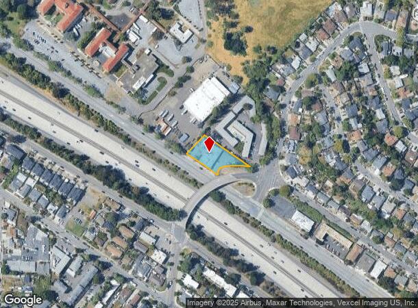  15890 Foothill Blvd, San Leandro, CA Parcel Map