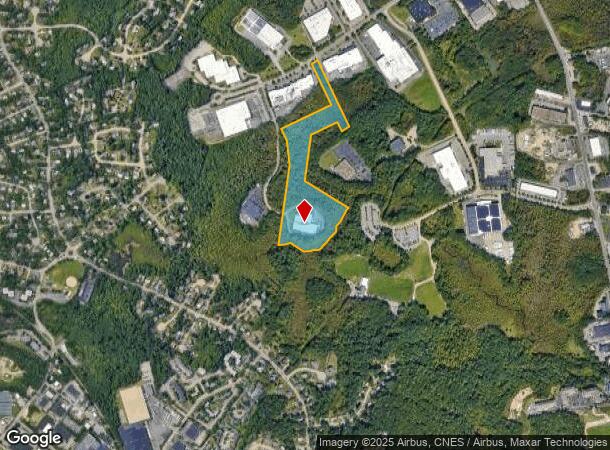 130 Dan Rd, Canton, MA Parcel Map
