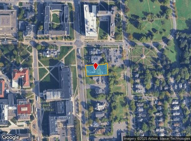  711 Comstock Ave, Syracuse, NY Parcel Map