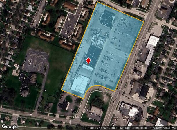  205-255 N Telegraph Rd, Monroe, MI Parcel Map