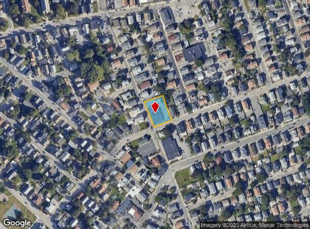  208 Laurel Hill Ave, Providence, RI Parcel Map
