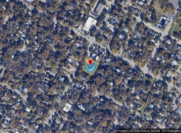  4205 Speedway, Austin, TX Parcel Map