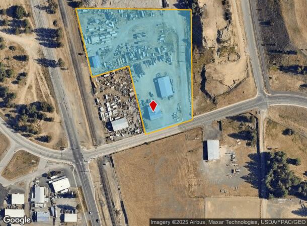  8528 N Freya St, Spokane, WA Parcel Map