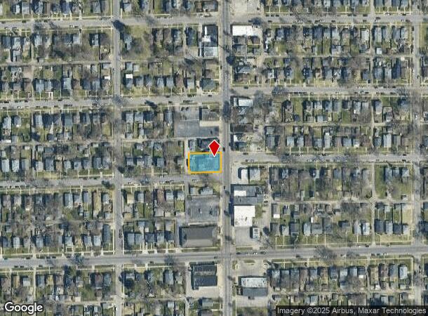 2121 Miami St, South Bend, IN Parcel Map