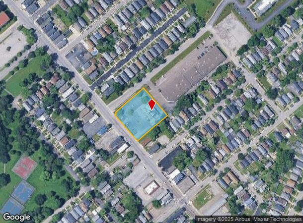 2414 Seneca St, Buffalo, NY Parcel Map
