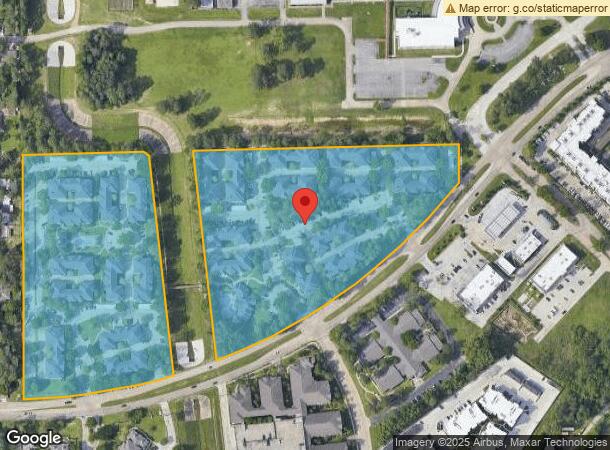  10300 Cypresswood Dr, Houston, TX Parcel Map