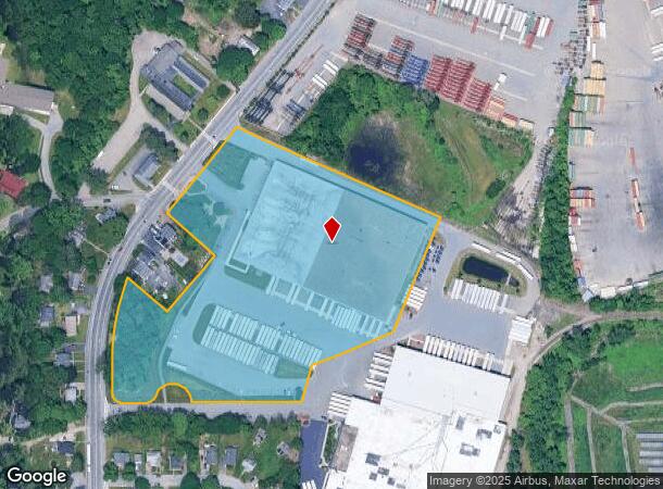  2 Rand Whitney Way, Worcester, MA Parcel Map