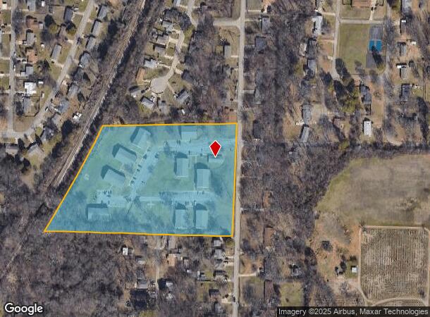  1005 N 28Th St, Van Buren, AR Parcel Map