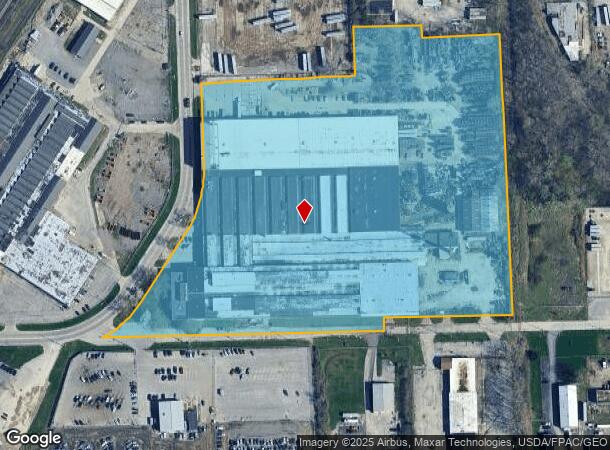 4510 Lint Ave, Toledo, OH Parcel Map