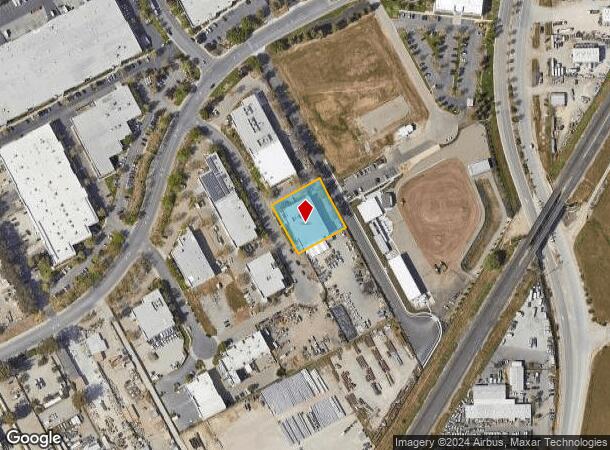  672-698 Enterprise Ct, Livermore, CA Parcel Map